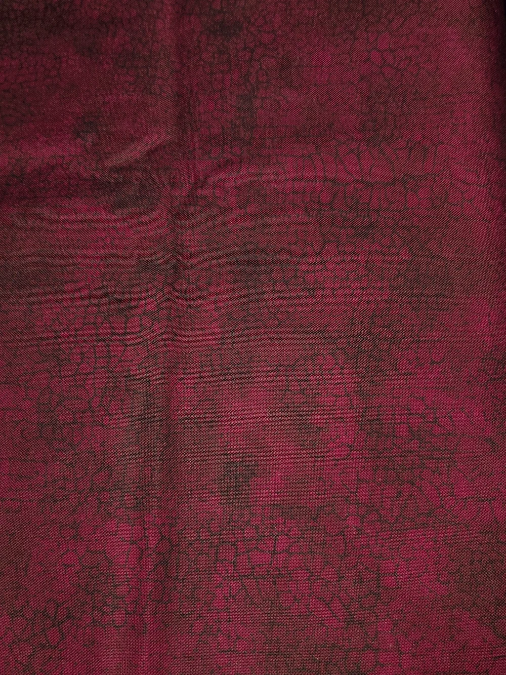 Rich Magenta Crackle By Deborah Edwards Northcott Fabric 60 Wide By 1 1/3 Yd